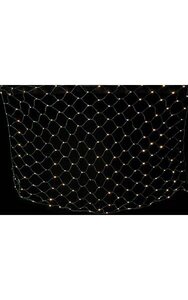 39 inches x 78 inches Light Net - 200 Warm White 5mm LED Lights
