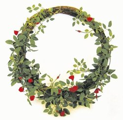 Earthflora's 12 Inch Rose Wreath