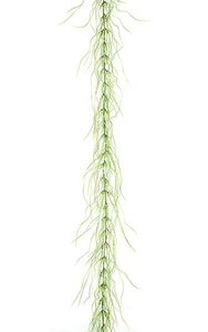 6 feet Plastic Lily Grass Garland - Tutone Green
