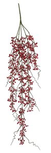 31 Inch Hanging Red Berry Spray