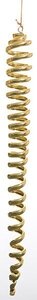 Earthflora's 12 Inch Wire Spring Finial - Gold