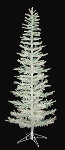 Earthflora's 7 Foot Iridescent Silver Tree With Led Crab Lights