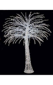 6 feet Crystal Christmas Tree with LED Lights