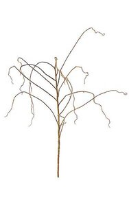 58 inches Plastic Salix Branch - 13 inches Stem - Brown