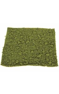 14 inches Foam Moss Mat - Green with Brown Back