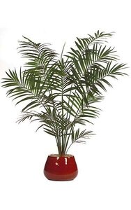 P-2421 8.5 Foot Artificial Kentia Palm Tree - 14 Fronds - Green