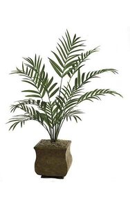 7 feet Kentia Artificial Palm Tree - 12 Fronds - Green