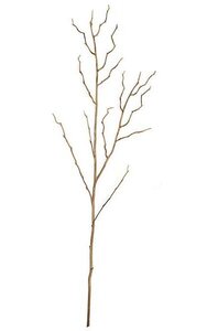 38 inches Plastic Wild Birch Twig - Brown