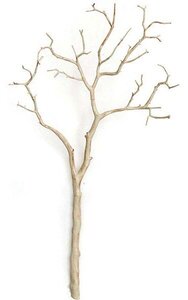 39 inches Plastic Wood Twig - Light Brown