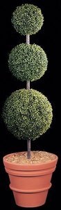 Custom Made 6 feet Life Like Plastic Boxwood Topiary