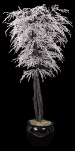 Custom Made  Ice Tree - Natural Trunk - Select color comes in white, White Gold , Red, Green or P...