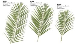 35 inches, 35 inches, 46 inches Faux Silk Areca Palm Branches Sold by the Dozen