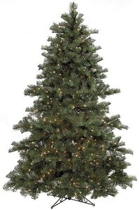 C-70200/C-70201  7.5 feet **Natural Real Touch** Westwood Pine Artificial Christmas Tree Plastic/PVC Green Tips With or Without Lights