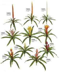 Artificial Sword Bromeliad Comes in Assorted Colors See Details