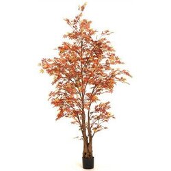 EF-4912 6 feet Automn Maple Tree Green 1705 Leaves