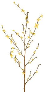 EFH-123   52 inches FORSYTHIA SPRAY Yellow (Sold Per DZ Set)
