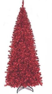 C-120752  9 feet Crimson Tree 950 Red Lights 51 inches Wide