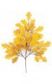 29 inches Pin Oak Branch - 54 Leaves - Gold - FIRE RETARDANT