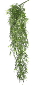 33" Green Mini Bamboo Leaf Bush
