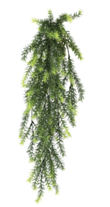 30 Inch Long 9 Inch Wide Hanging Rosemary Cedar Vine Garland Bushes UV Resistant & Fire Rated