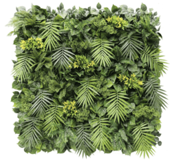 40 Inch x 40 Inch  (11SQ FT) Hawaiian  Flowering Sunrise Artificial Hawaiian Garden Outdoor Comme...