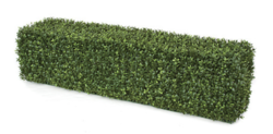 48 inches x 12 inches x 12 inches Plastic Outdoor  Boxwood Hedge - Wire Frame - Tuton Green -  UV...