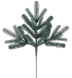 24" Vermont Spruce Spray with 25 Realistic Blend of PE/PVC Tips