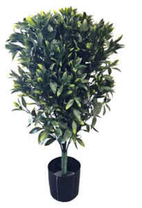 3 Foot Outdoor UV rated Laurel Topiary