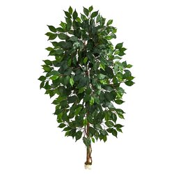 4' Single Ficus Artificial Tree (No Pot)