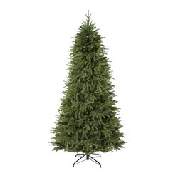 8' Vancouver Fir "Natural Look" Artificial Christmas Tree with 700 Clear LED Lights and 3470 Bendable Branches