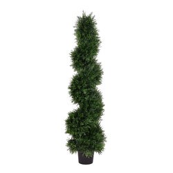 4 feet Outdoor Cedar Spiral In Pot (UV)