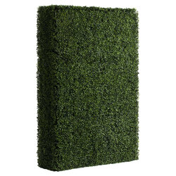 72 inches x 16 inches x 48 inches Outdoor Boxwood Hedge UV