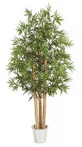 Outdoor UV Rated Custom Polyblend Bamboo Tree With Natural Bamboo Canes  ***** Many Heights to ch...