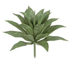 28.5 inches Outdoor  UV Rated Artificial Agave Plant - 21 Green Leaves - 31 inches Width