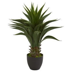 28” Outdoor Agave Artificial Plant
