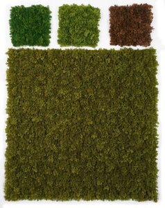 40" x 40" x 1.5" Outdoor  UV/FireSafe Reinder Moss Wall Mat |***NFPA-701 Fire Retardant****Choose...