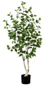 5’ Artificial Birch Tree