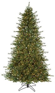 2 feet Caroline Spruce Christmas Tree - Medium Size - 2,150 Warm White LED Lights
