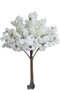 6' Tall Flowering Tree Artificial Dogwood  Light Cream