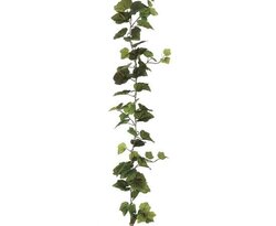 6 feet Grape Leaf Garland  Two Tone Green