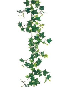 6 feet Ivy Garland with 190 Leaves Green