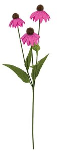 31.5" FireSafe Fuchsia Coneflower Spray (Sold Per Piece)