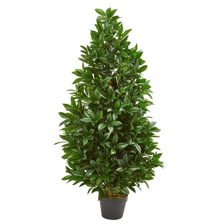 4' Bay Leaf Artificial Topiary Tree UV Resistant (Indoor/Outdoor)