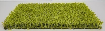 20 INCH X 20 INCH X 1 INCH POLYBLEND OUTDOOR BOXWOOD MAT | LIME GREEN OR BURGUNDY