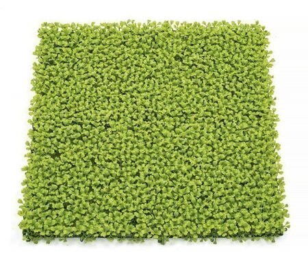 20 INCH X 20 INCH X 1 INCH POLYBLEND OUTDOOR BOXWOOD MAT | LIME GREEN OR BURGUNDY