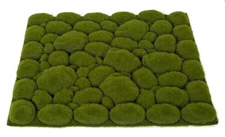 20 Inch X 20 Inch Green Moss Mat
