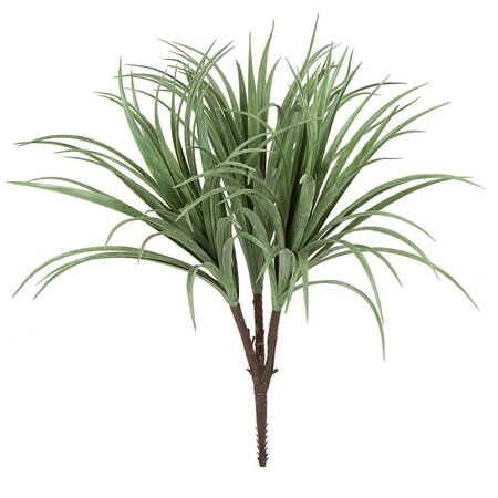 28 Inch Liriope Bush  - Cream/Green