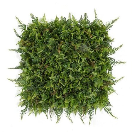 20 Inch X 20 Inch X 4 Inch Artificial Fire Retardant or Regular ***Mixed Fern Mat
