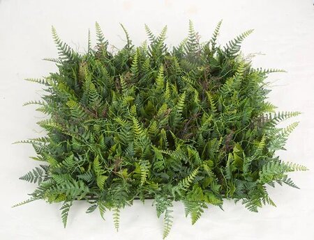 20 Inch X 20 Inch X 4 Inch Artificial Fire Retardant or Regular ***Mixed Fern Mat
