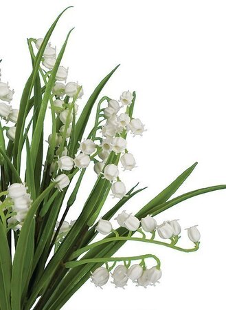 12 INCH LILY OF THE VALLEY BUSH X 7